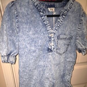 Women's Denim Blue Shirt